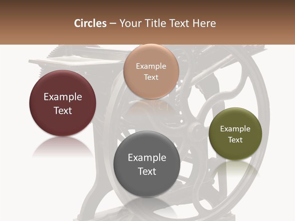 Mechanism Craft Black PowerPoint Template