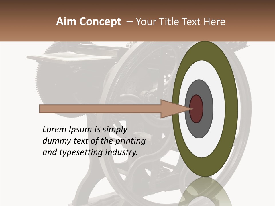Mechanism Craft Black PowerPoint Template