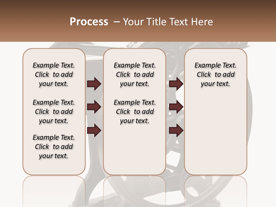 Mechanism Craft Black PowerPoint Template