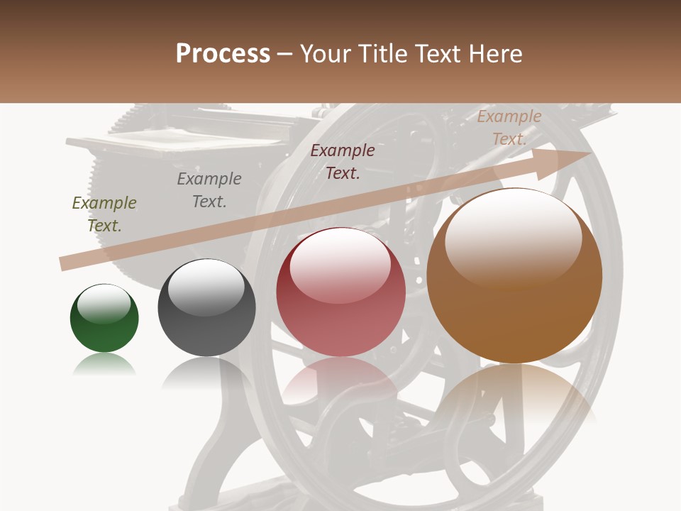 Mechanism Craft Black PowerPoint Template