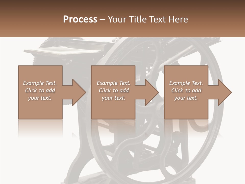 Mechanism Craft Black PowerPoint Template