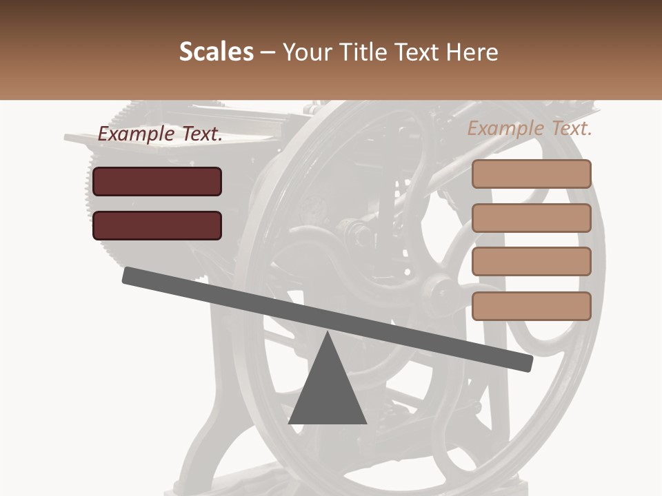 Mechanism Craft Black PowerPoint Template