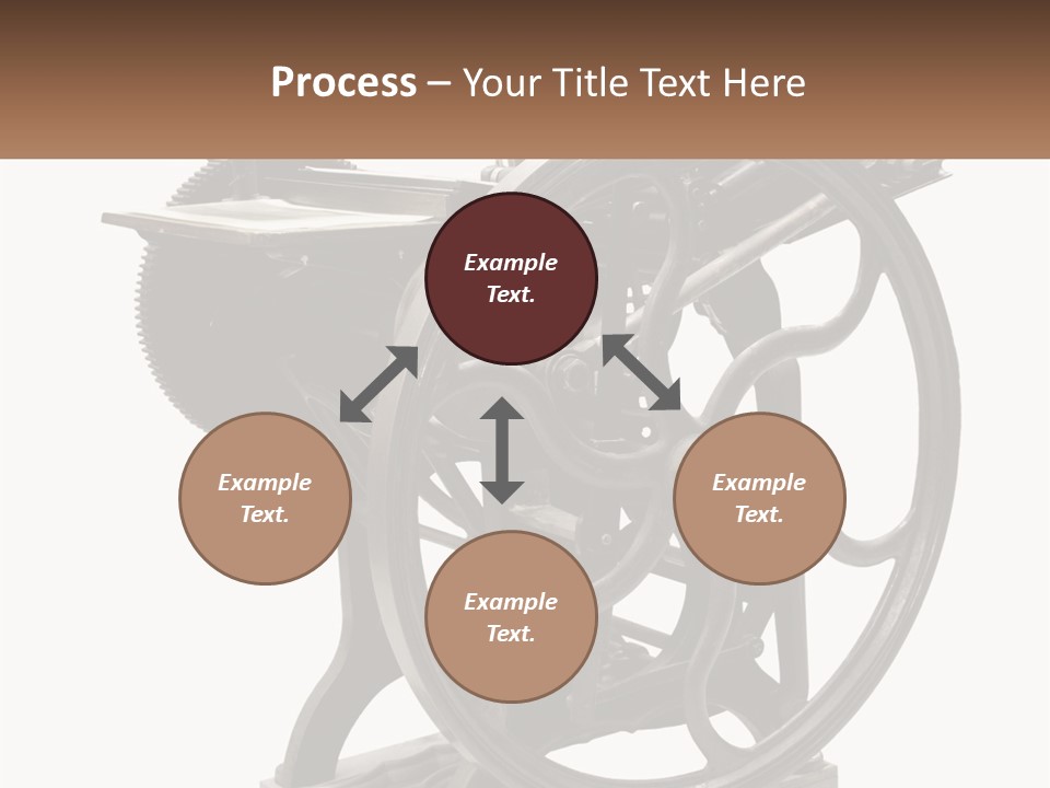 Mechanism Craft Black PowerPoint Template