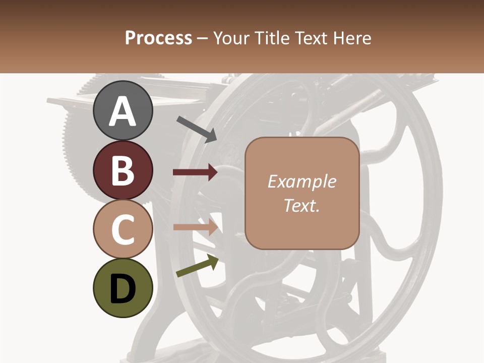 Mechanism Craft Black PowerPoint Template