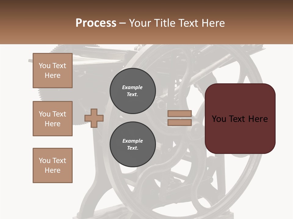Mechanism Craft Black PowerPoint Template