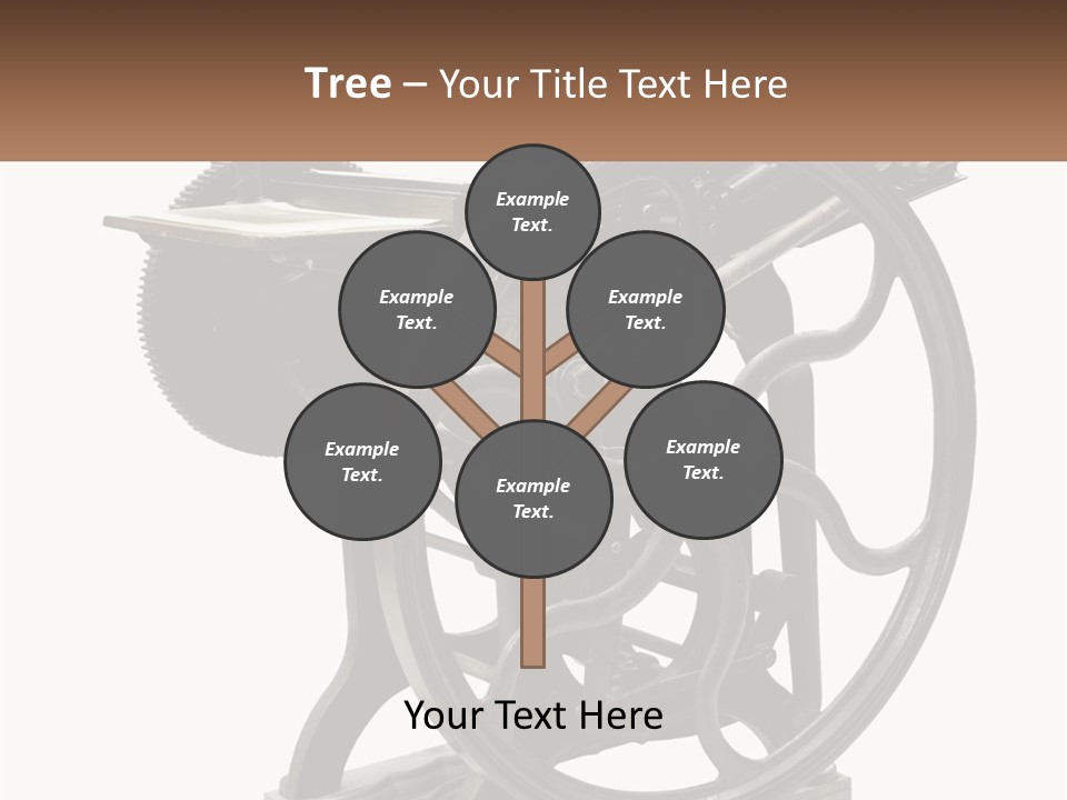 Mechanism Craft Black PowerPoint Template