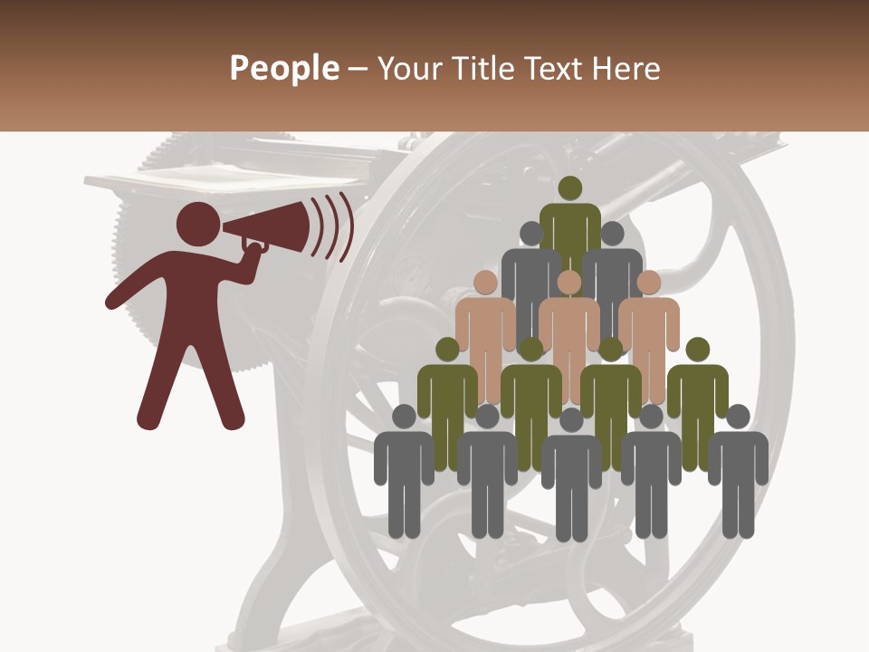 Mechanism Craft Black PowerPoint Template