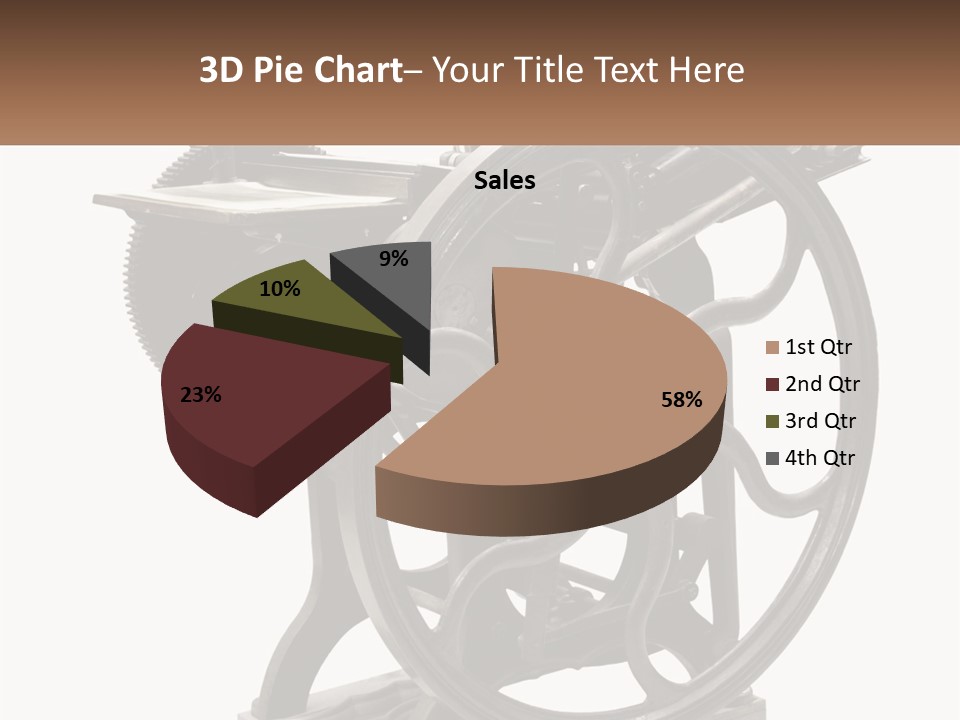 Mechanism Craft Black PowerPoint Template