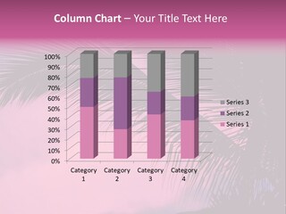 Water Purple Paradise PowerPoint Template