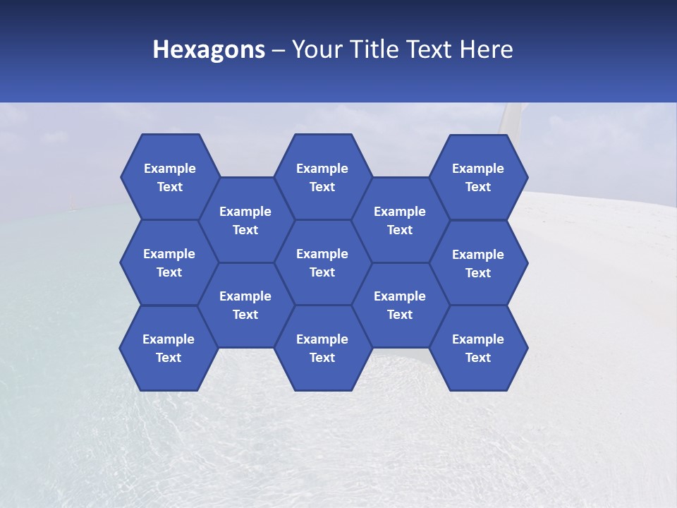 Brightness Ocean Cloud PowerPoint Template