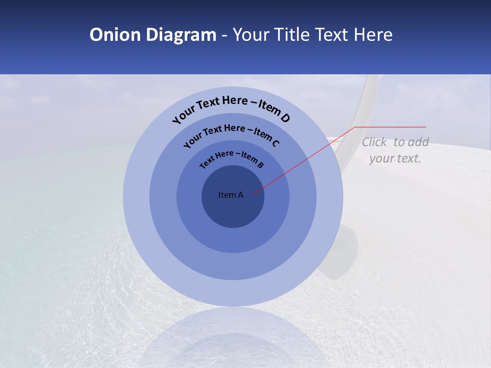 Brightness Ocean Cloud PowerPoint Template