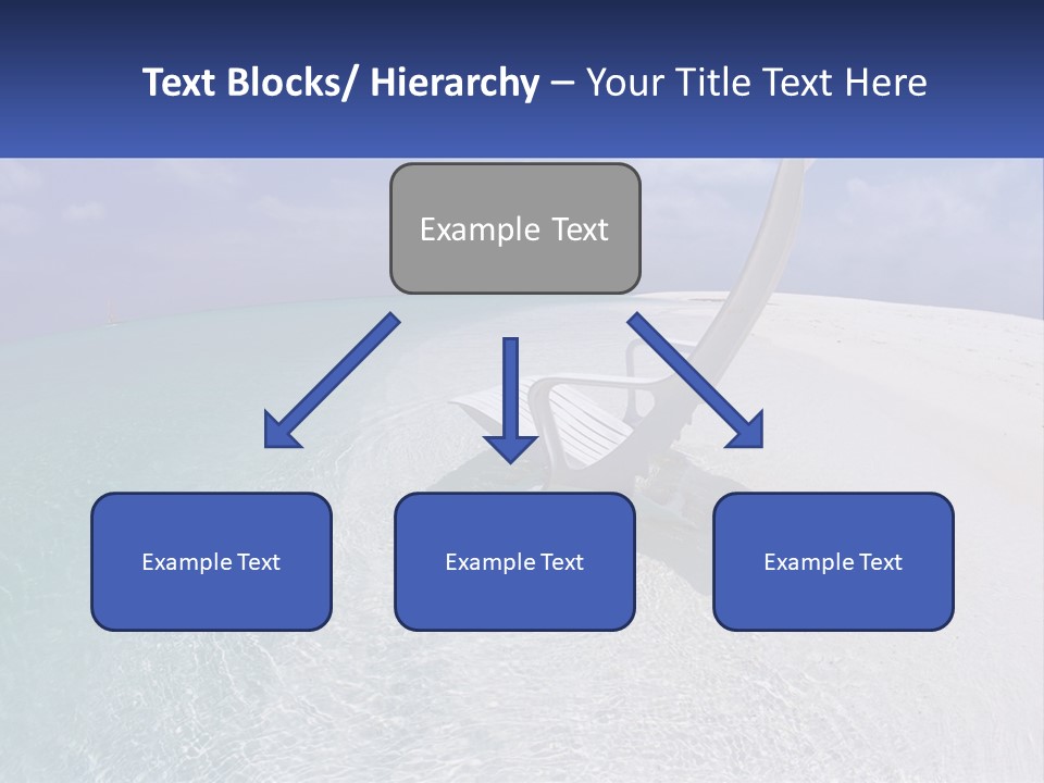 Brightness Ocean Cloud PowerPoint Template