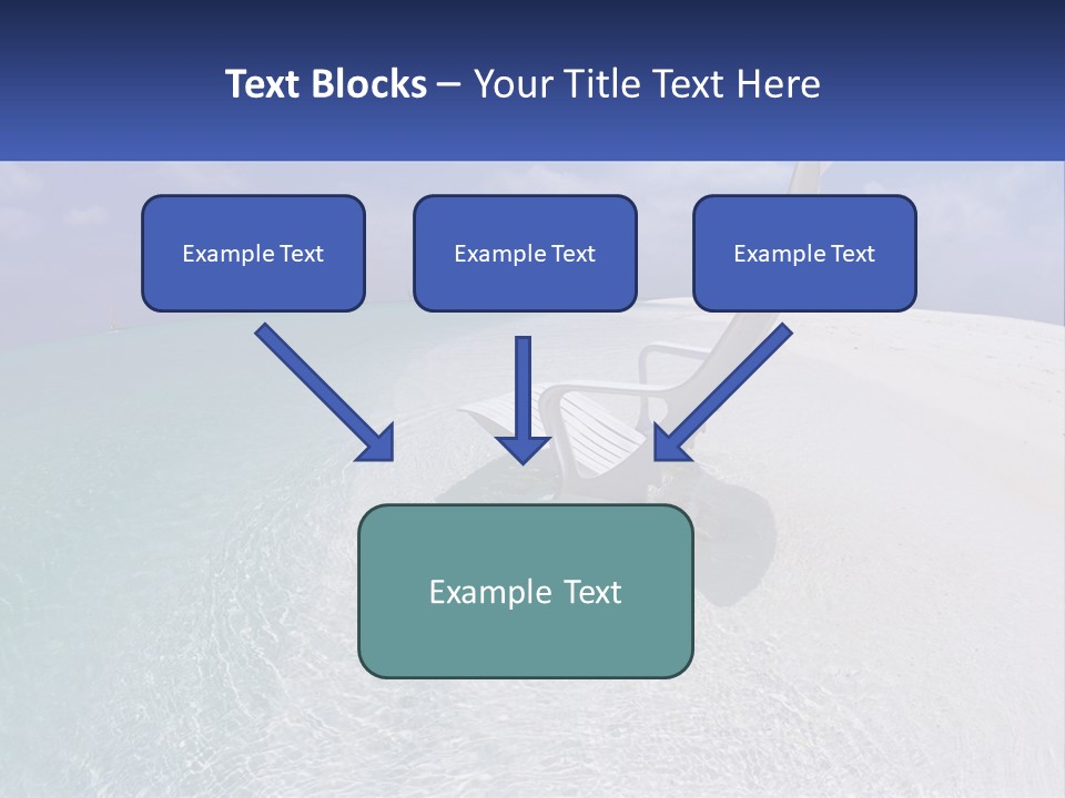 Brightness Ocean Cloud PowerPoint Template