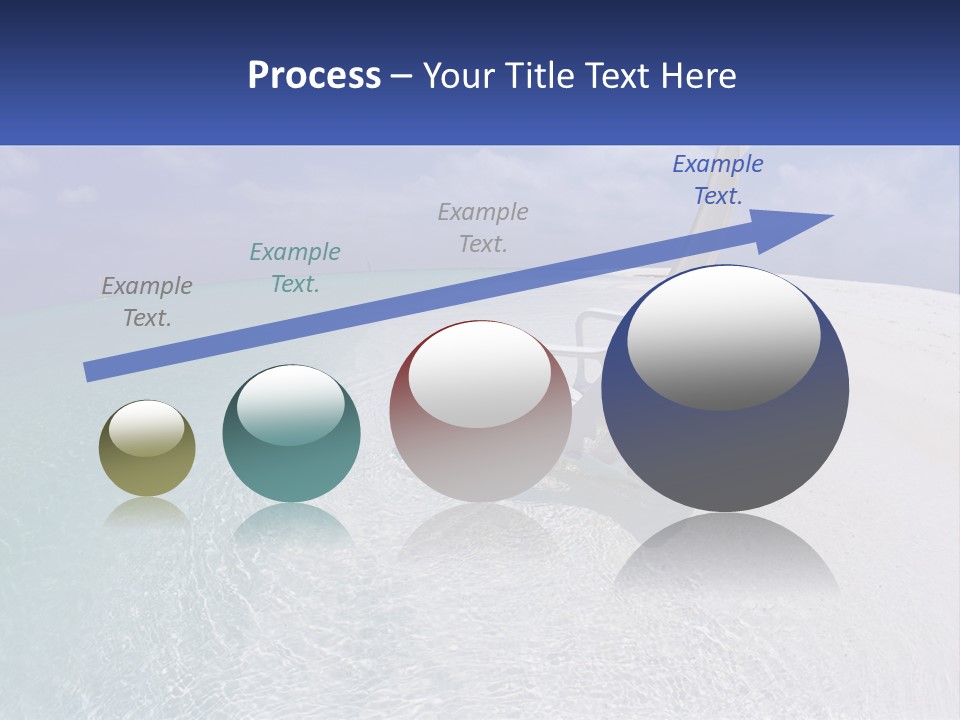 Brightness Ocean Cloud PowerPoint Template