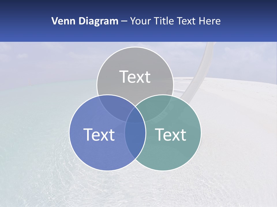 Brightness Ocean Cloud PowerPoint Template