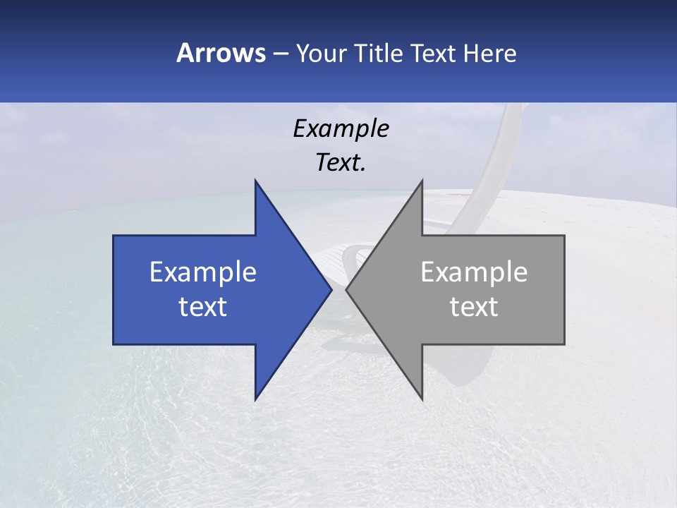Brightness Ocean Cloud PowerPoint Template