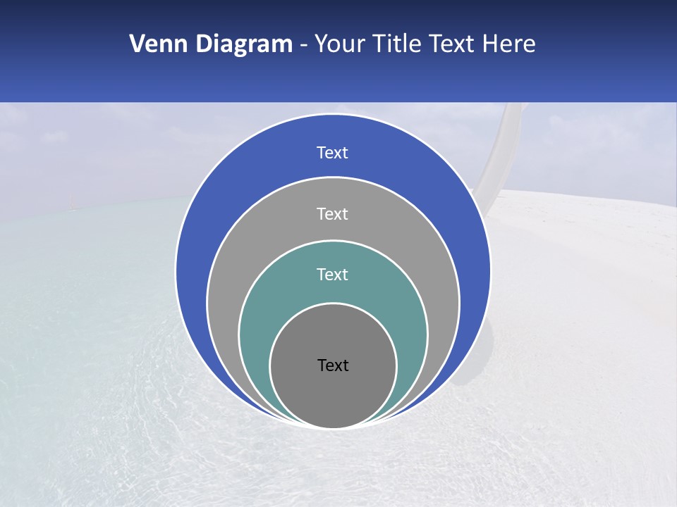 Brightness Ocean Cloud PowerPoint Template