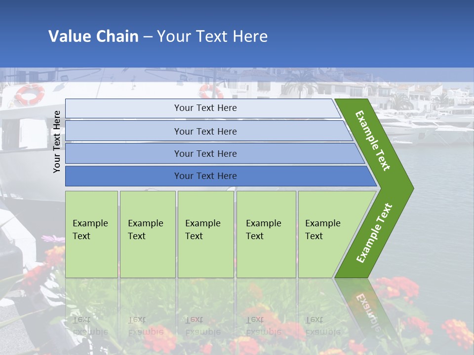 Sun Marina Harbour PowerPoint Template