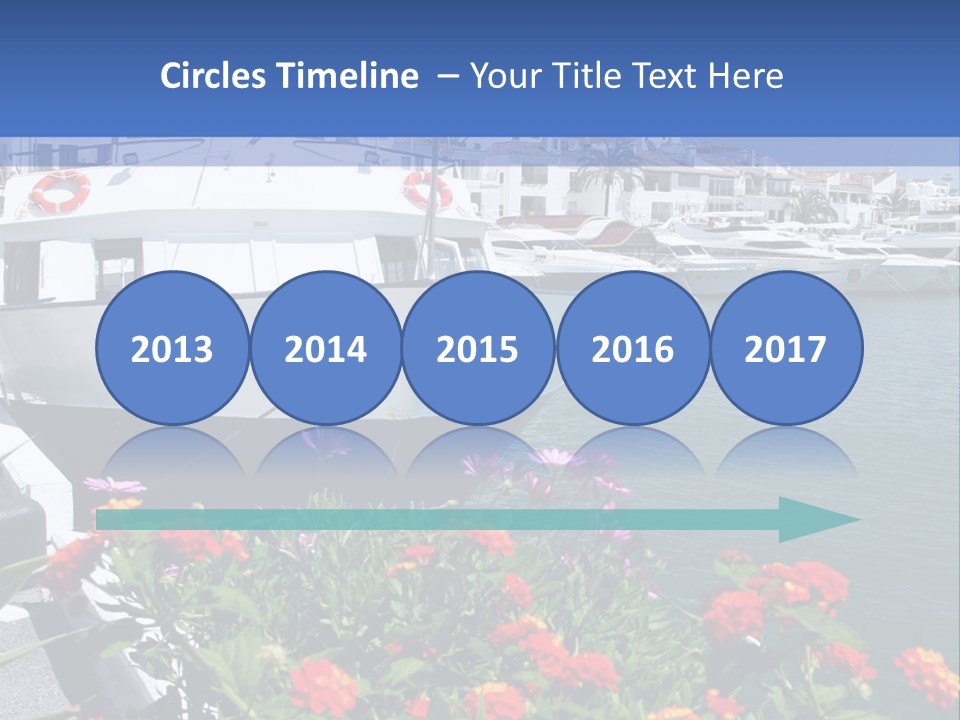 Sun Marina Harbour PowerPoint Template