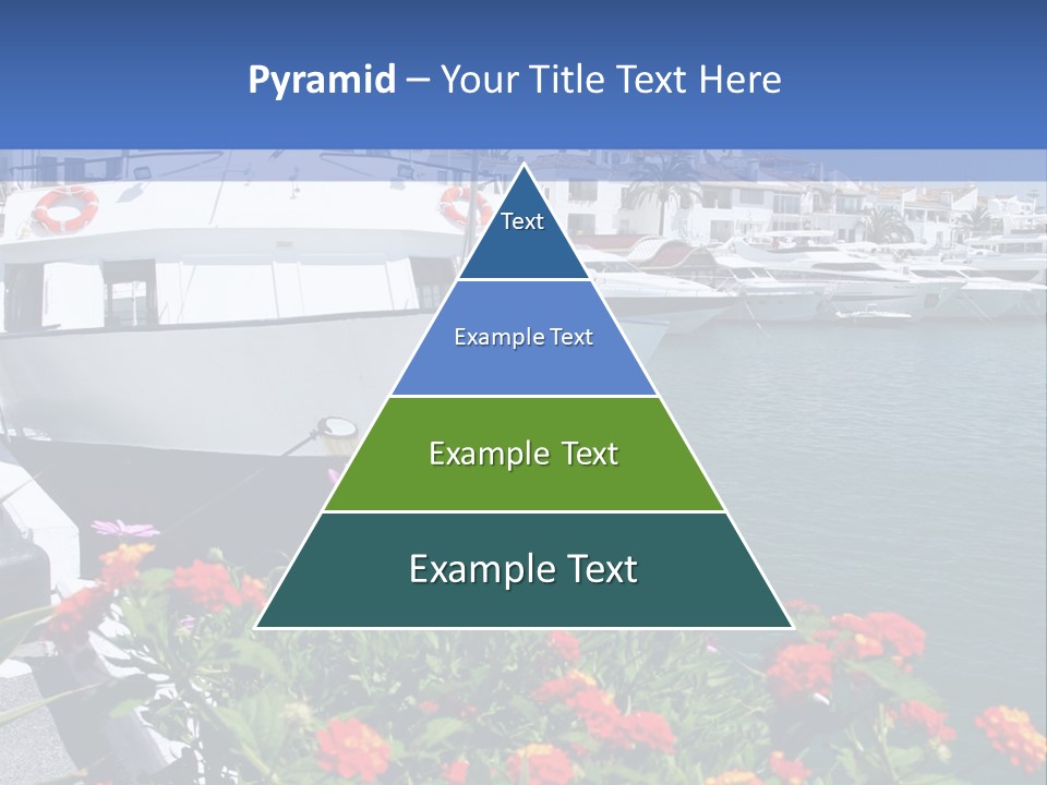 Sun Marina Harbour PowerPoint Template