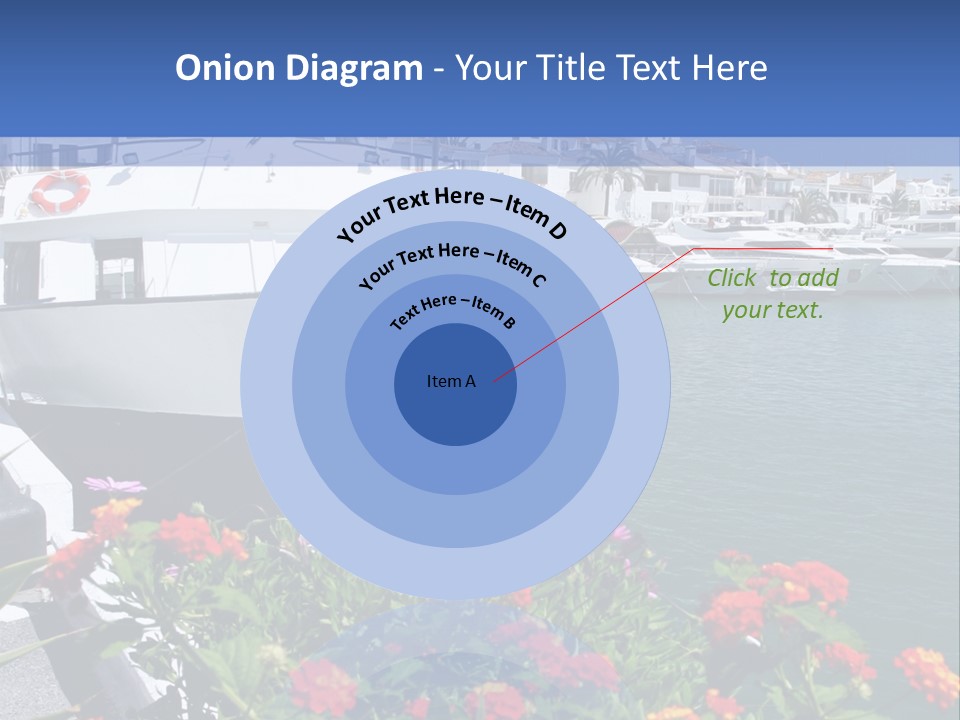 Sun Marina Harbour PowerPoint Template