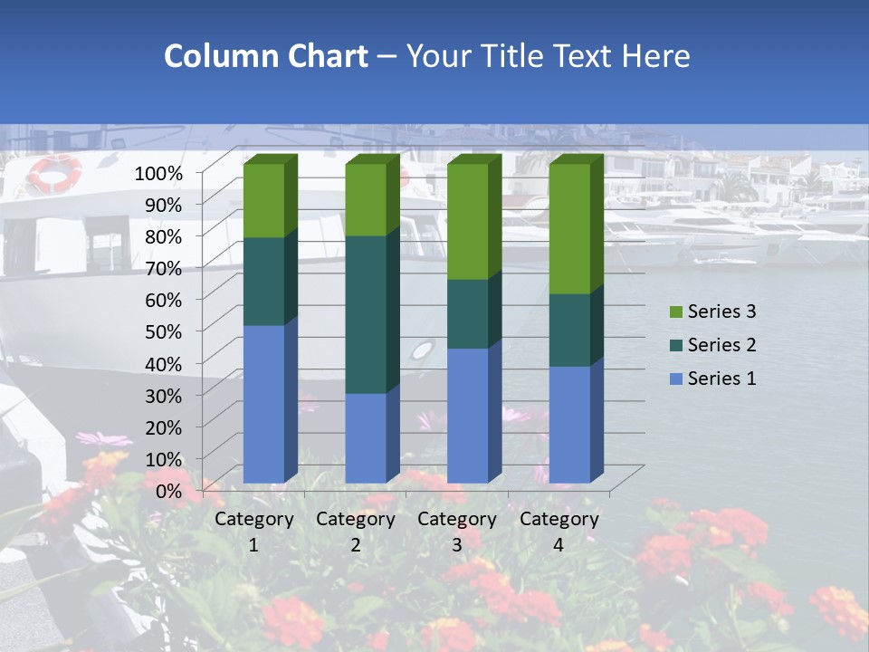 Sun Marina Harbour PowerPoint Template