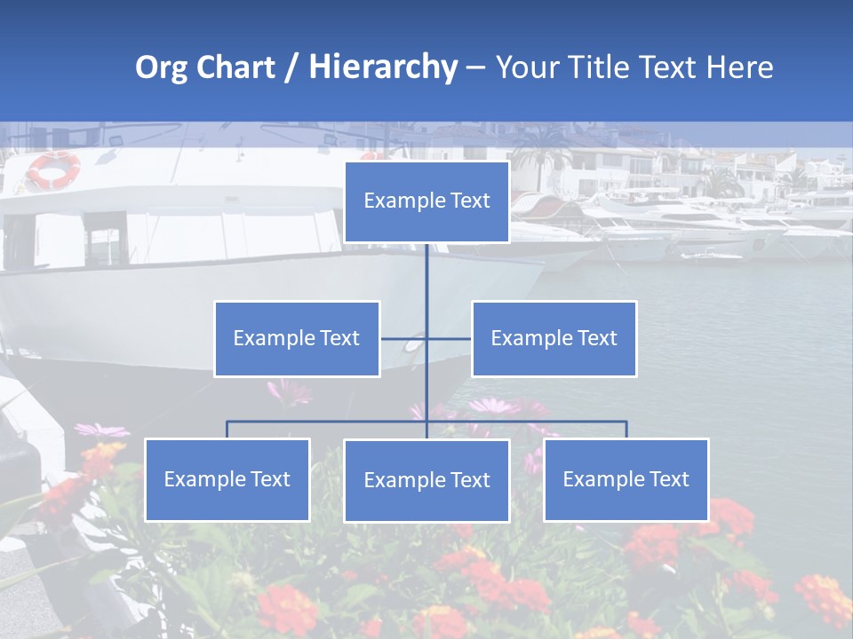 Sun Marina Harbour PowerPoint Template
