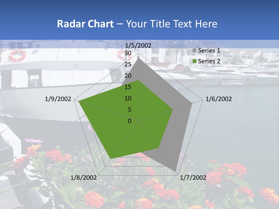 Sun Marina Harbour PowerPoint Template