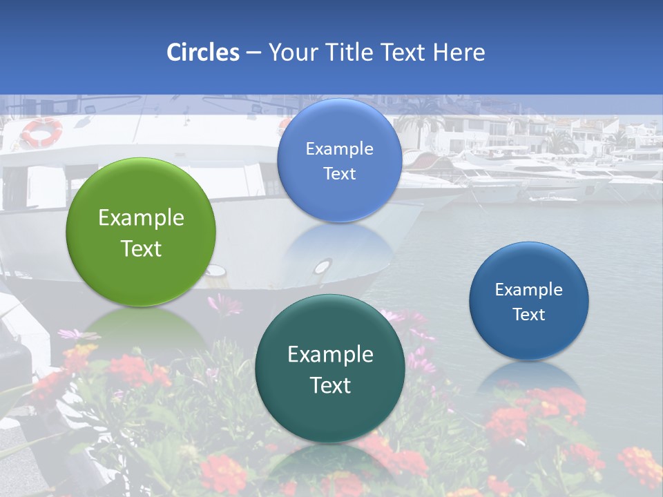 Sun Marina Harbour PowerPoint Template