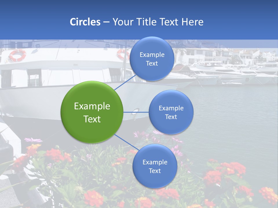 Sun Marina Harbour PowerPoint Template