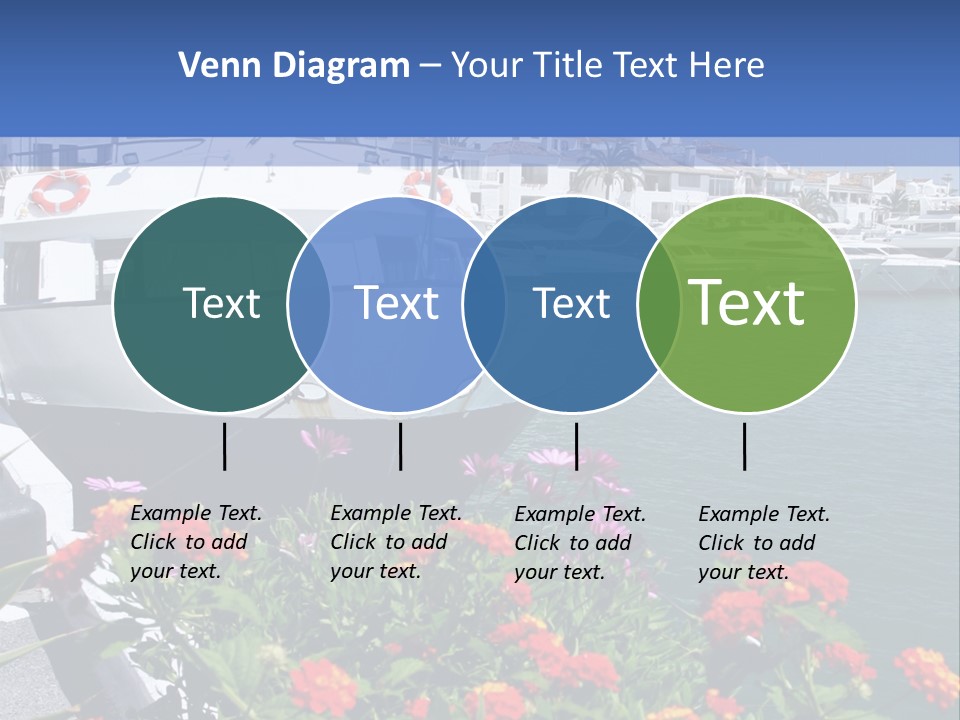 Sun Marina Harbour PowerPoint Template