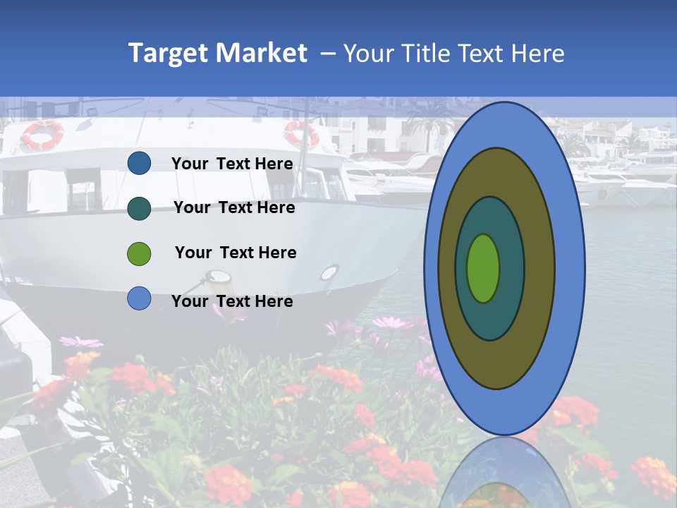 Sun Marina Harbour PowerPoint Template