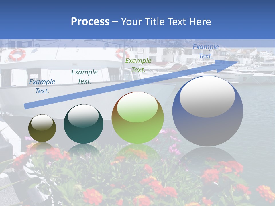 Sun Marina Harbour PowerPoint Template