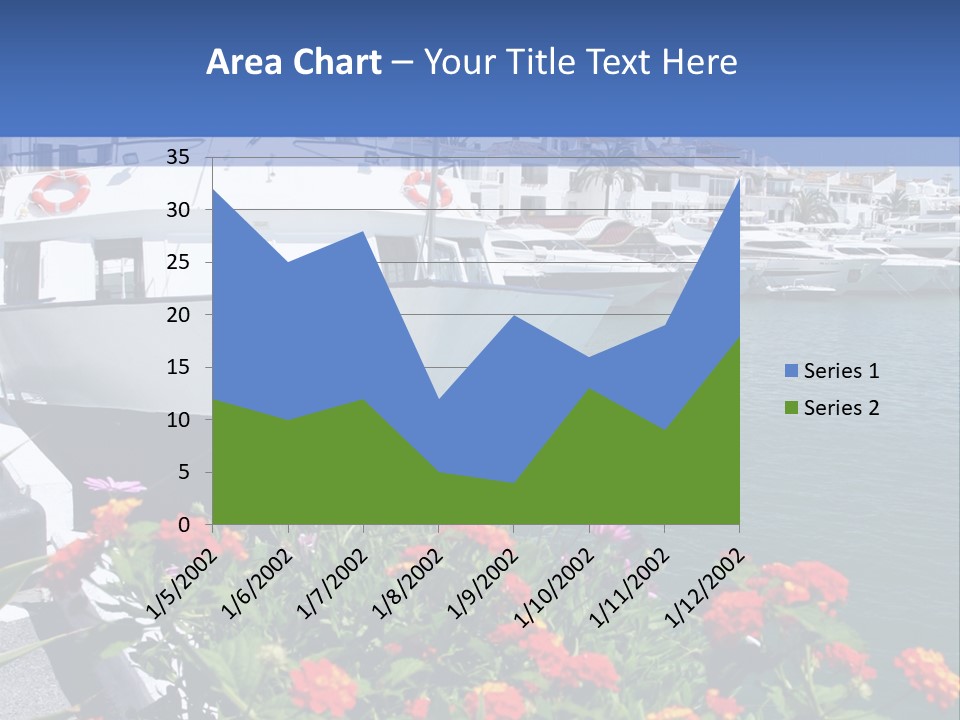 Sun Marina Harbour PowerPoint Template