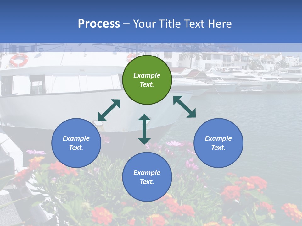Sun Marina Harbour PowerPoint Template