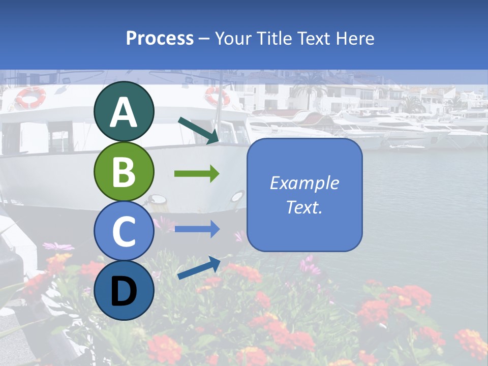 Sun Marina Harbour PowerPoint Template