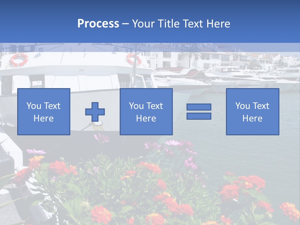 Sun Marina Harbour PowerPoint Template