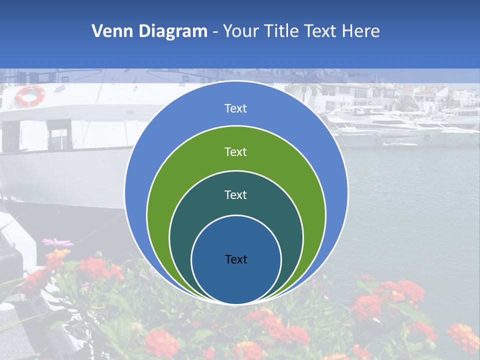 Sun Marina Harbour PowerPoint Template