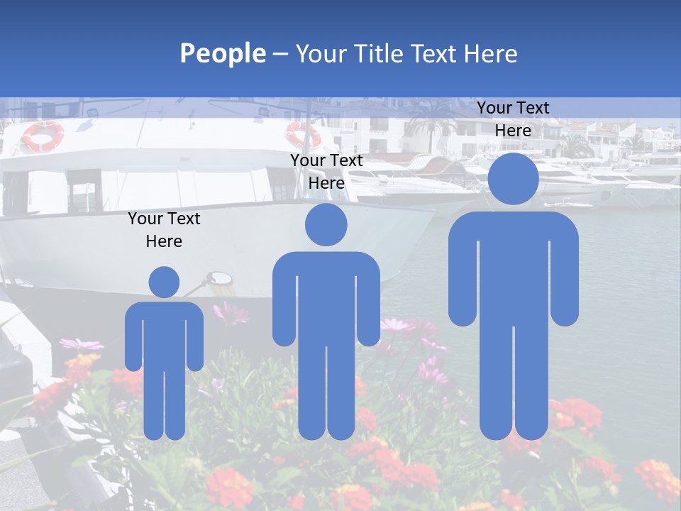 Sun Marina Harbour PowerPoint Template