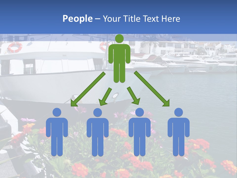 Sun Marina Harbour PowerPoint Template