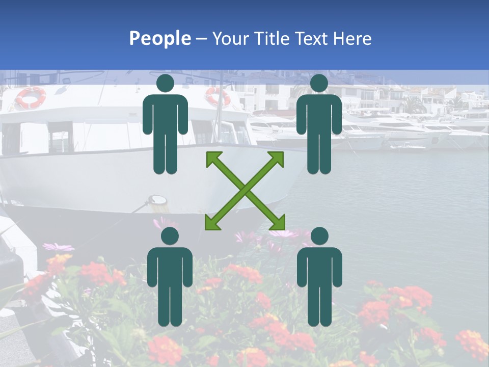 Sun Marina Harbour PowerPoint Template