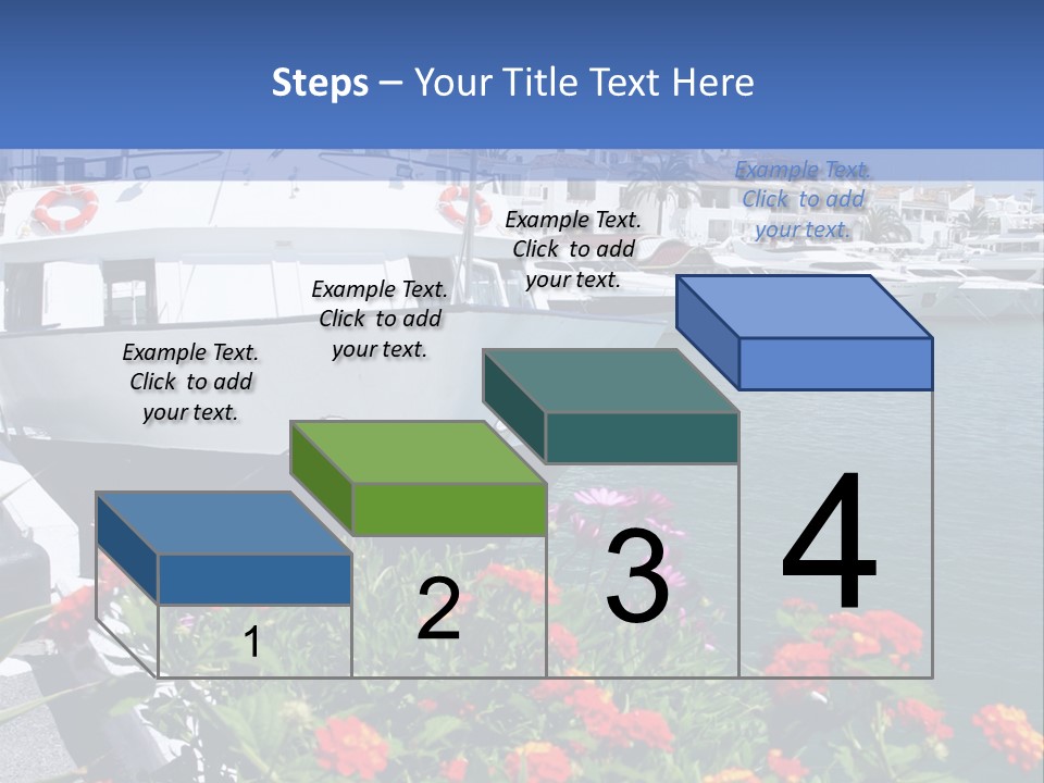 Sun Marina Harbour PowerPoint Template