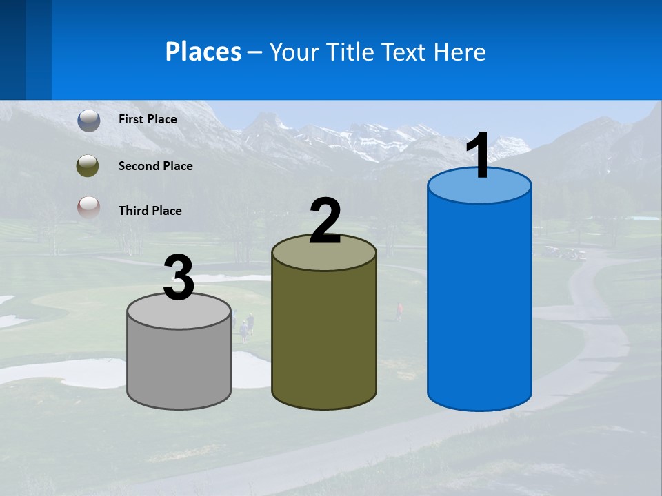 Fairway Golf Course PowerPoint Template