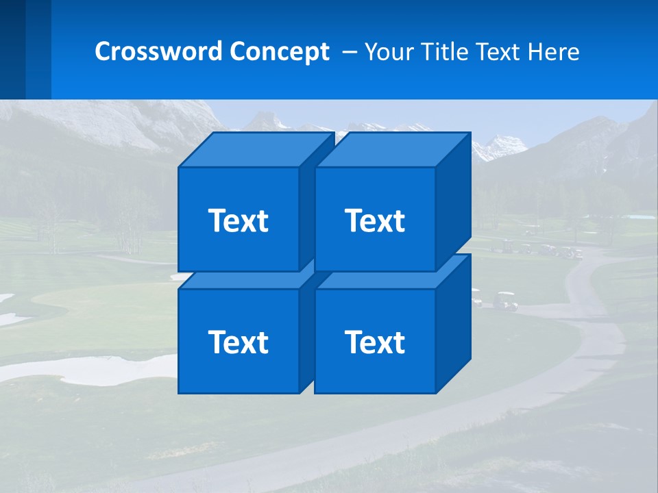 Fairway Golf Course PowerPoint Template