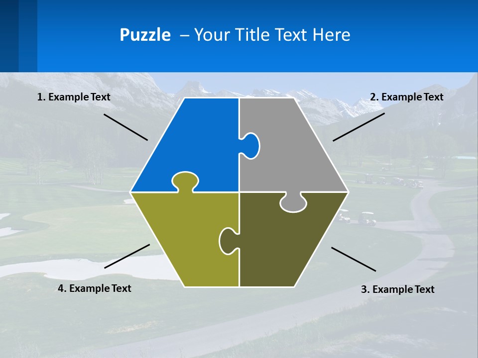 Fairway Golf Course PowerPoint Template