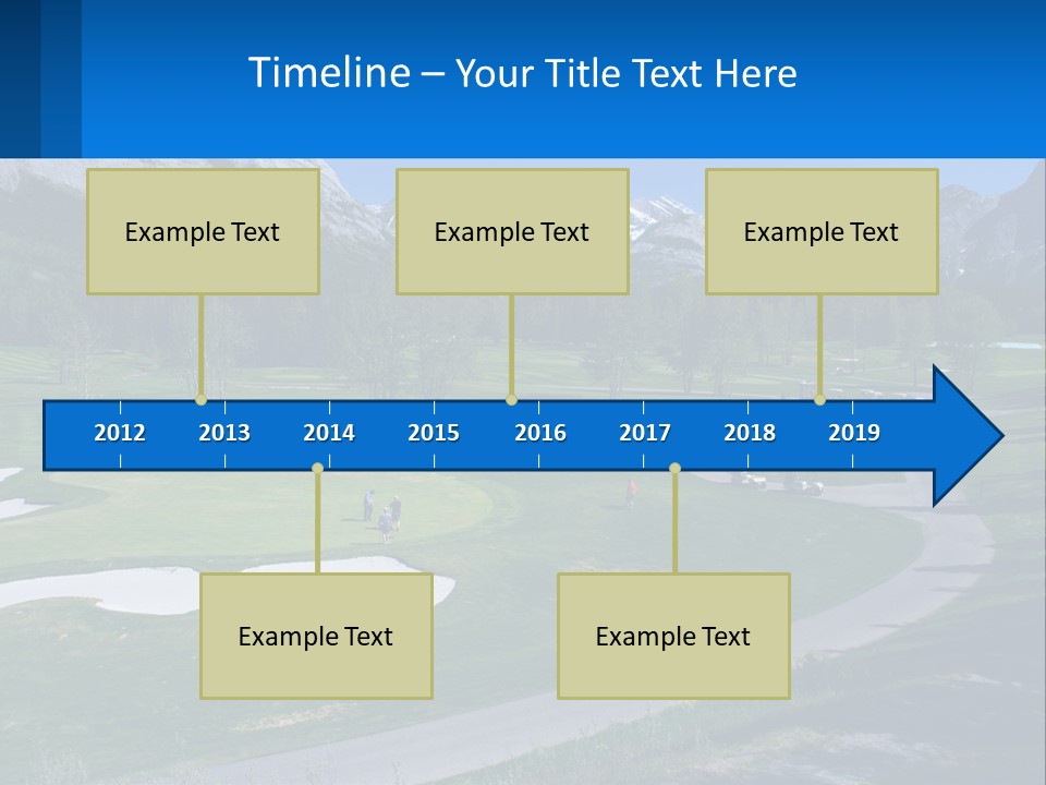 Fairway Golf Course PowerPoint Template