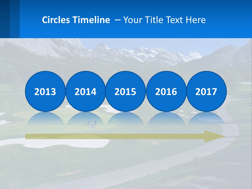 Fairway Golf Course PowerPoint Template