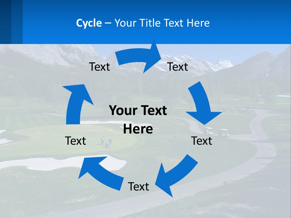 Fairway Golf Course PowerPoint Template