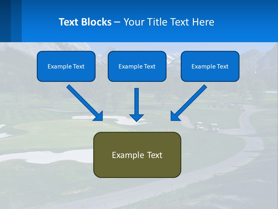 Fairway Golf Course PowerPoint Template