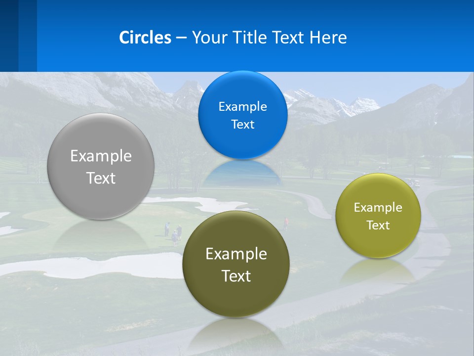Fairway Golf Course PowerPoint Template